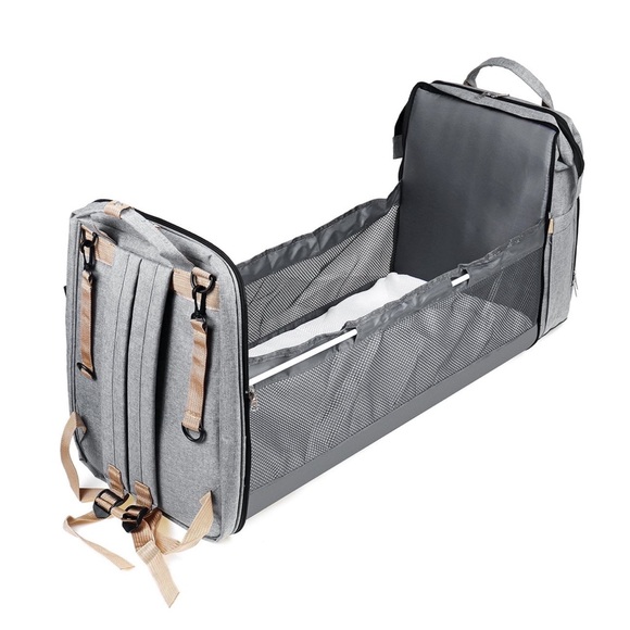 NWOT Travel Diaper Bag Backpack - Picture 3 of 5